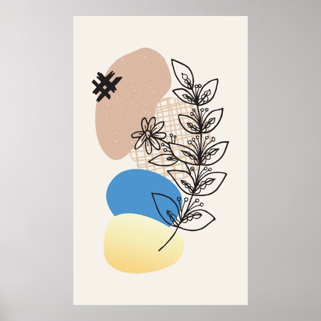Abstrakt design poster (Framsidan)