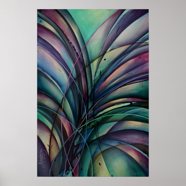 Abstrakt design poster (Framsidan)