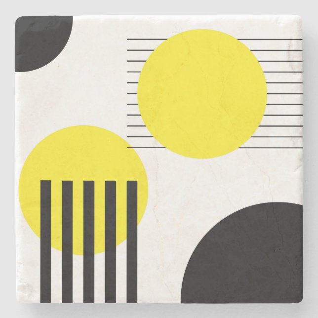 Abstrakt design stenunderlägg (Framsidan)