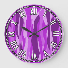 Abstrakt design stor klocka