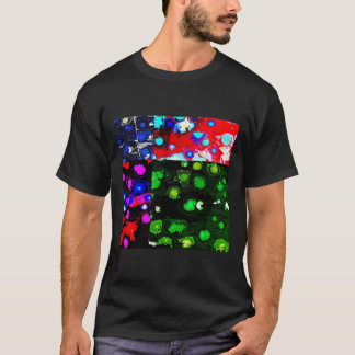 Abstrakt design t shirt