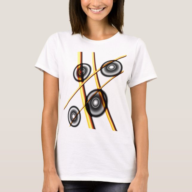 Abstrakt design t shirt (Framsida)