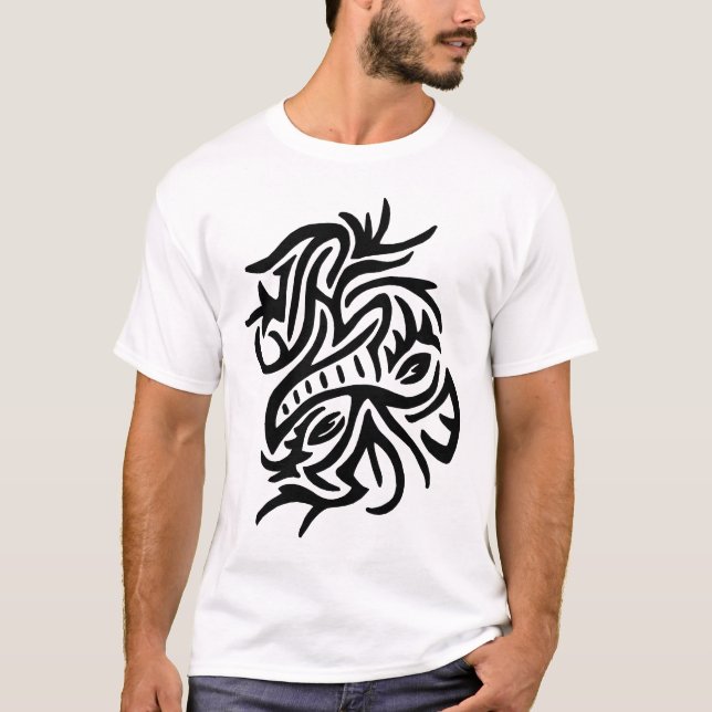 Abstrakt design t shirt (Framsida)
