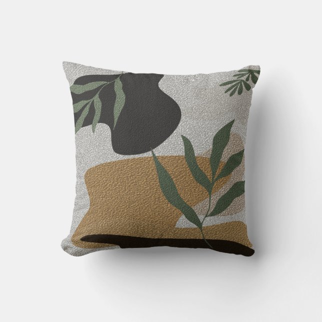 Abstrakt designfyllning kudde (Framsida)