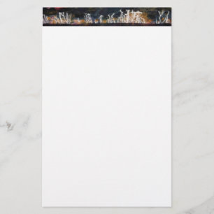 Abstrakt designmall brevpapper