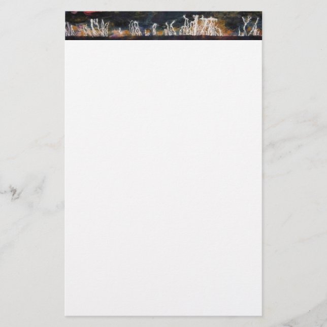 Abstrakt designmall brevpapper (Framsida)