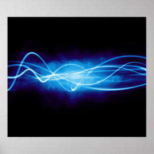 Abstrakt Digital konst Poster