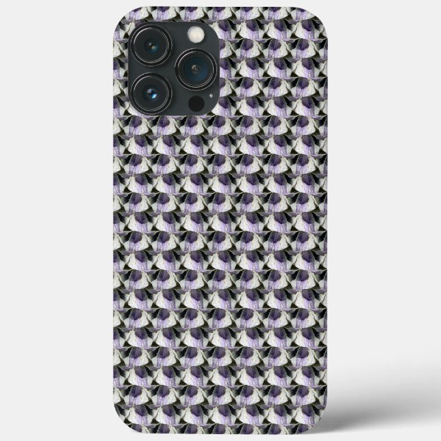 Abstrakt digital mönster 1222 - Iphone case (Baksida)