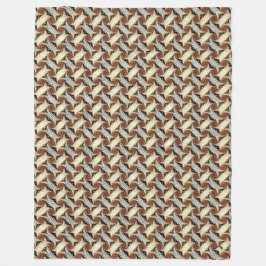 Abstrakt digital mönster-design 1220 - Blankett Fleecefilt