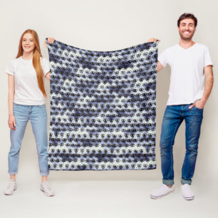 Abstrakt digitalt mönster 1191 - Flanellfilt Fleecefilt