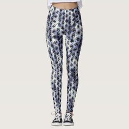Abstrakt digitalt mönster 1191 - Leggings