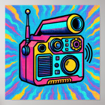 Abstrakt Digitalt Mönster Glitch Pop Bakgrund
