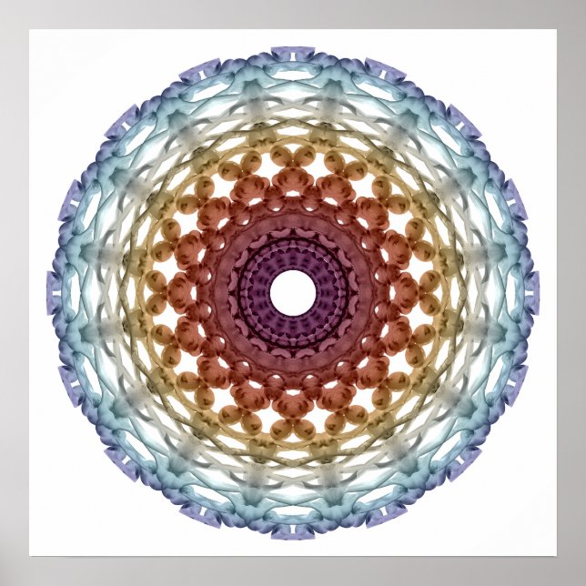 ABSTRAKT DNA RING POSTER (Framsidan)