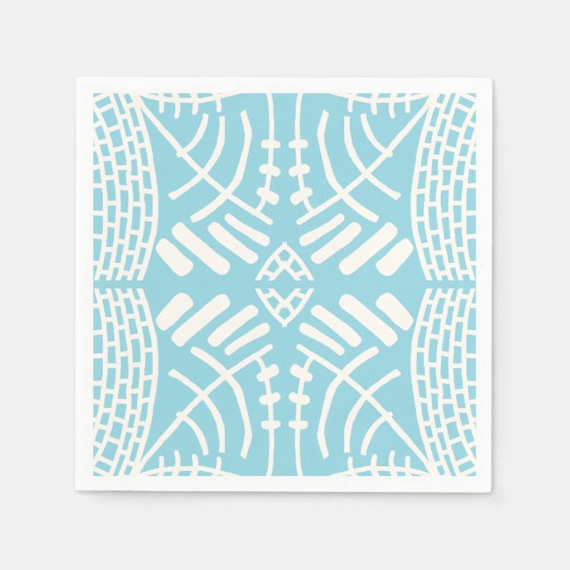 abstrakt Dodle modern Pappersservett (Framsidan)