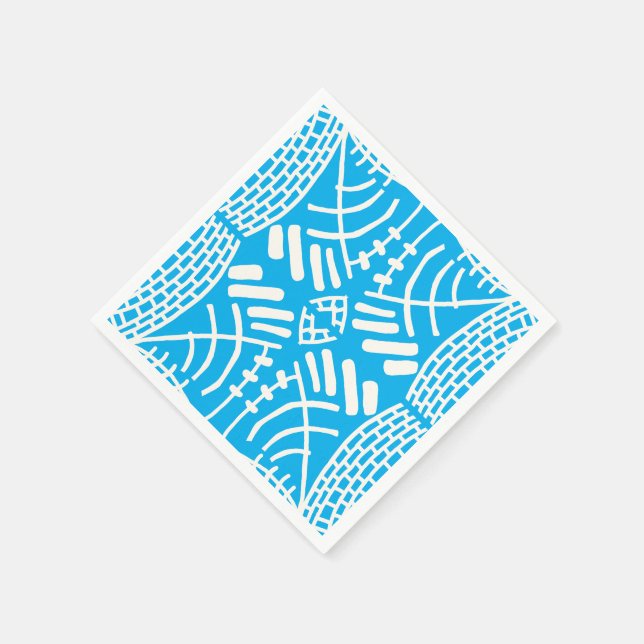 abstrakt Dodle modern Pappersservett (Hörn)