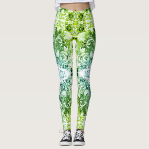 Abstrakt Doodle Art Leggings