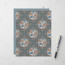 Abstrakt Dot Mandala Diamond Tile-skrapbok
