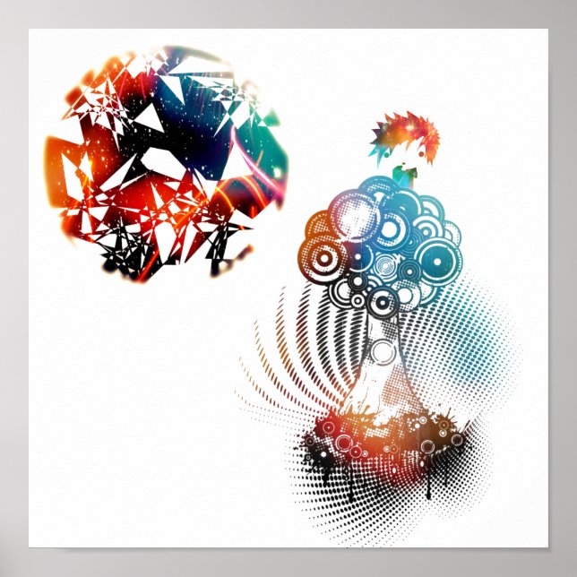 Abstrakt Dream Poster (Framsidan)