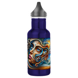 Abstrakt Dreamscape Ocean Serenity & Cosmic 