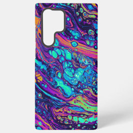 Abstrakt Drip Rainbow Samsung Fodral