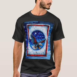 Abstrakt Eagle T Shirt