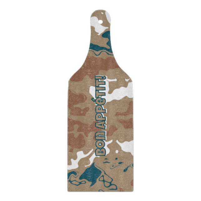 Abstrakt Earth Camouflage Brown (Framsidan)