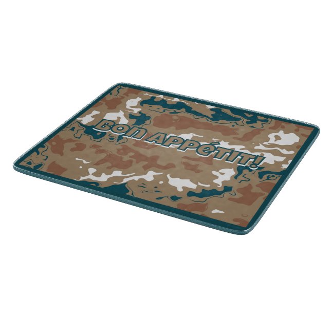 Abstrakt Earth Camouflage Brown (Hörn)