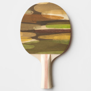 Abstrakt Earth Tone Landskap Pingisracket
