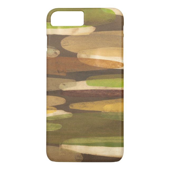 Abstrakt Earth Tone Ligcape Case-Mate iPhone Skal (Baksida)