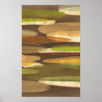 Abstrakt Earth Tone Ligcape