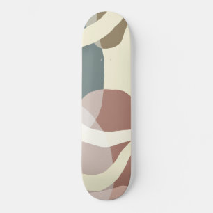 Abstrakt Earthness Mini Skateboard Bräda 18,5 Cm