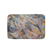 Abstrakt earthy golden and silver butterfly