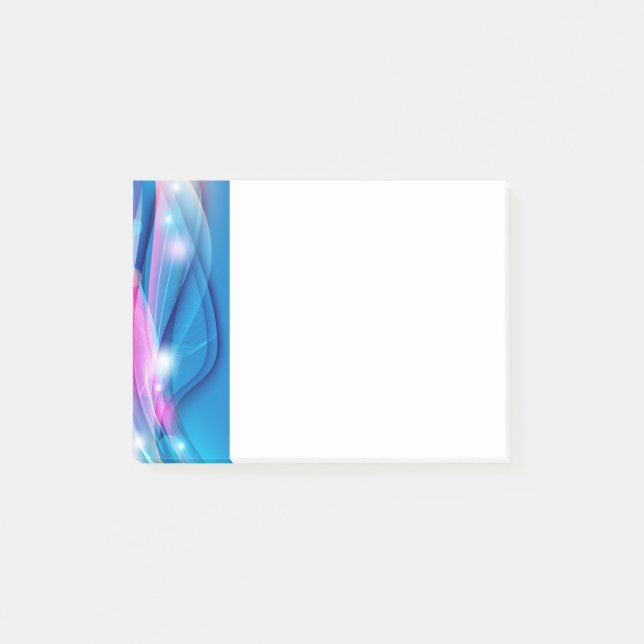 Abstrakt efter anteckning post-it block (Framsida)