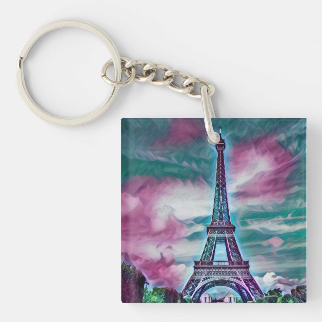 Abstrakt Eiffel Torn (Framsidan)