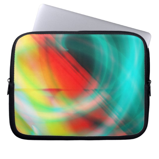 Abstrakt Electronics Bag Laptop Sleeve (Framsidan)