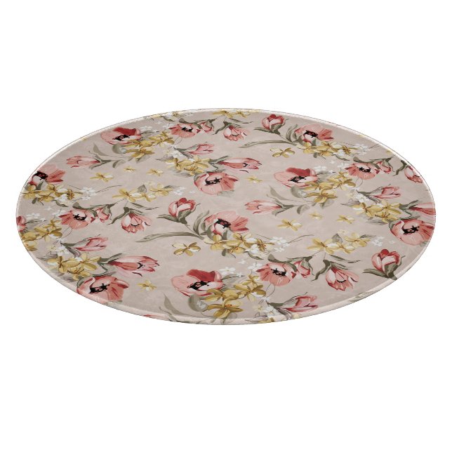 Abstrakt elegansblommönster 3 (Hörn)