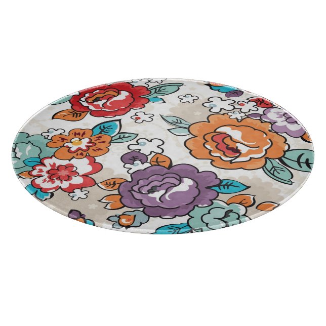 Abstrakt elegansblommönster 5 (Hörn)