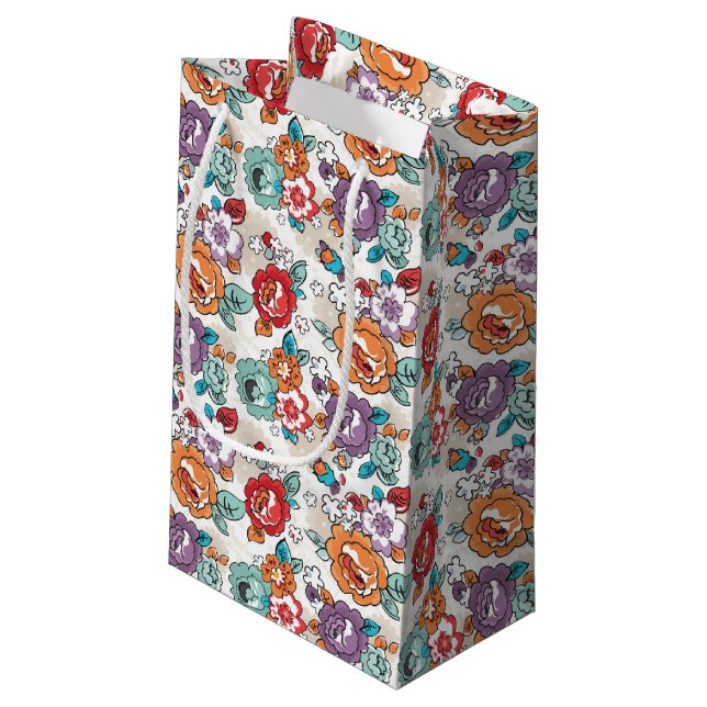 Abstrakt elegansblommönster 5 (Baksidan Vinklad)