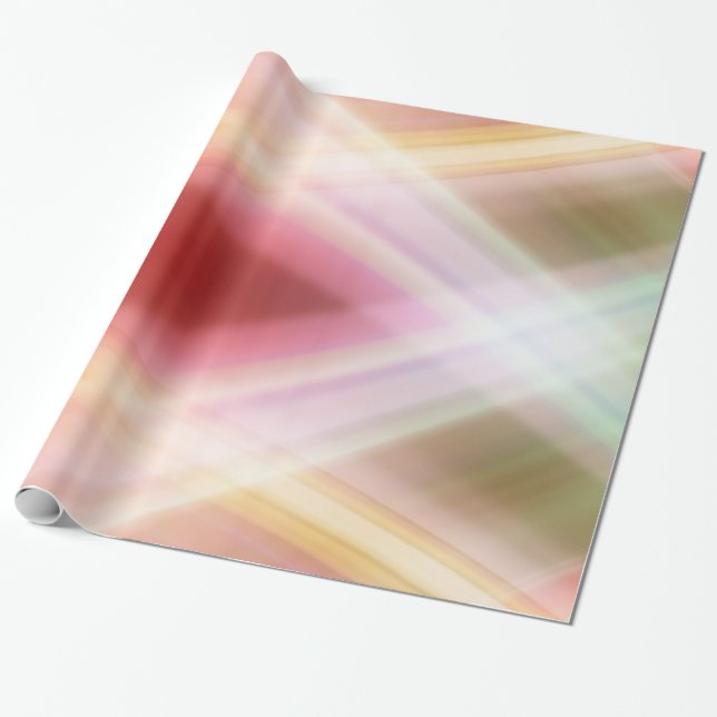 Abstrakt Elegant för vattenfärg, färgad  Presentpapper (Utrullad)