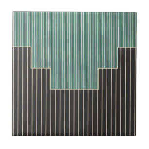Abstrakt, elegant, geometri, linjer kakelplatta