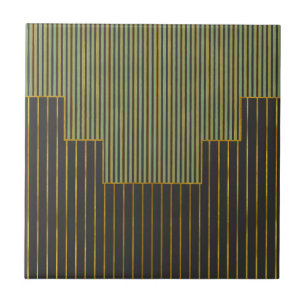 Abstrakt, elegant, geometri, linjer kakelplatta