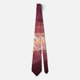 Abstrakt Elegant Modern Vin Red Fractal Art Slips