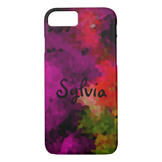 Abstrakt, elegant, mosaik, mosaik, mönster, krista Case-Mate iPhone skal (Baksida)