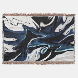 Abstrakt elegant vätske-marble-flöde struktur filt