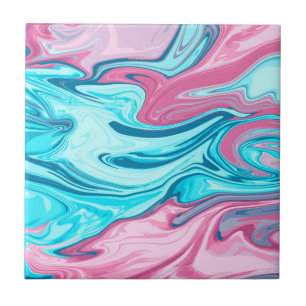 Abstrakt elegant vätske-marble-flöde struktur kakelplatta