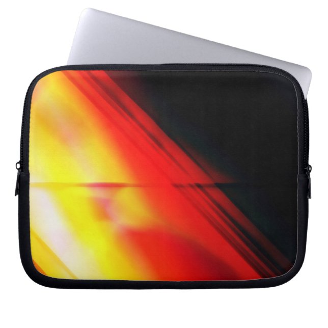 Abstrakt elektronikväska laptop sleeve (Framsidan)