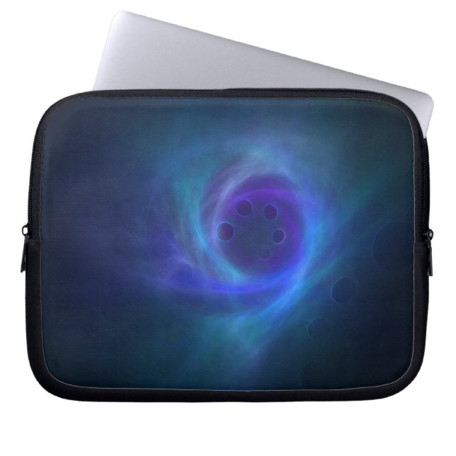Abstrakt elektronikväska laptop sleeve (Framsidan)