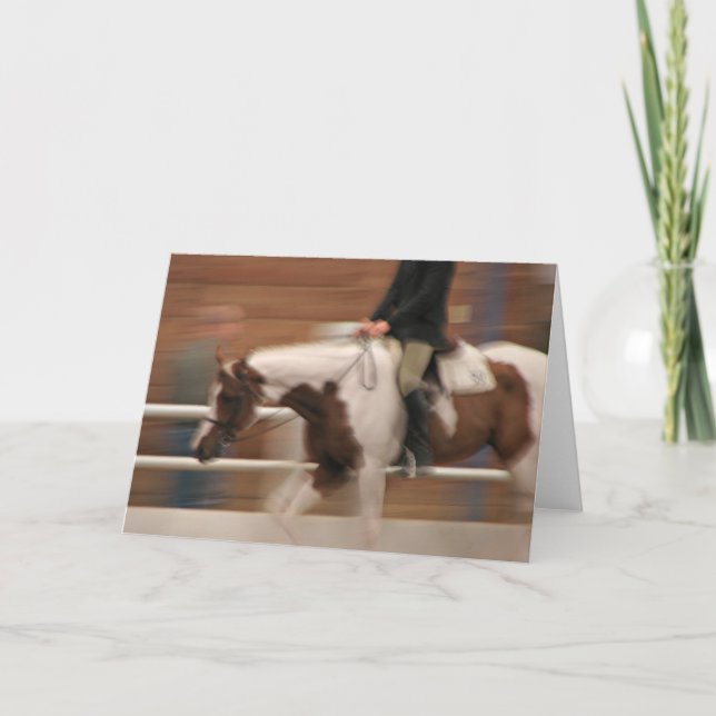 Abstrakt English Pinto Kort (Framsida)