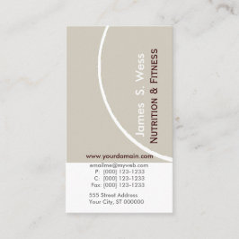 Abstrakt enkel modern unik professionell för blek visitkort