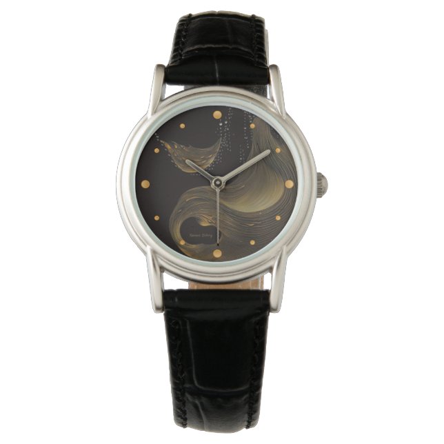 Abstrakt Enso Watch Armbandsur (Framsida)